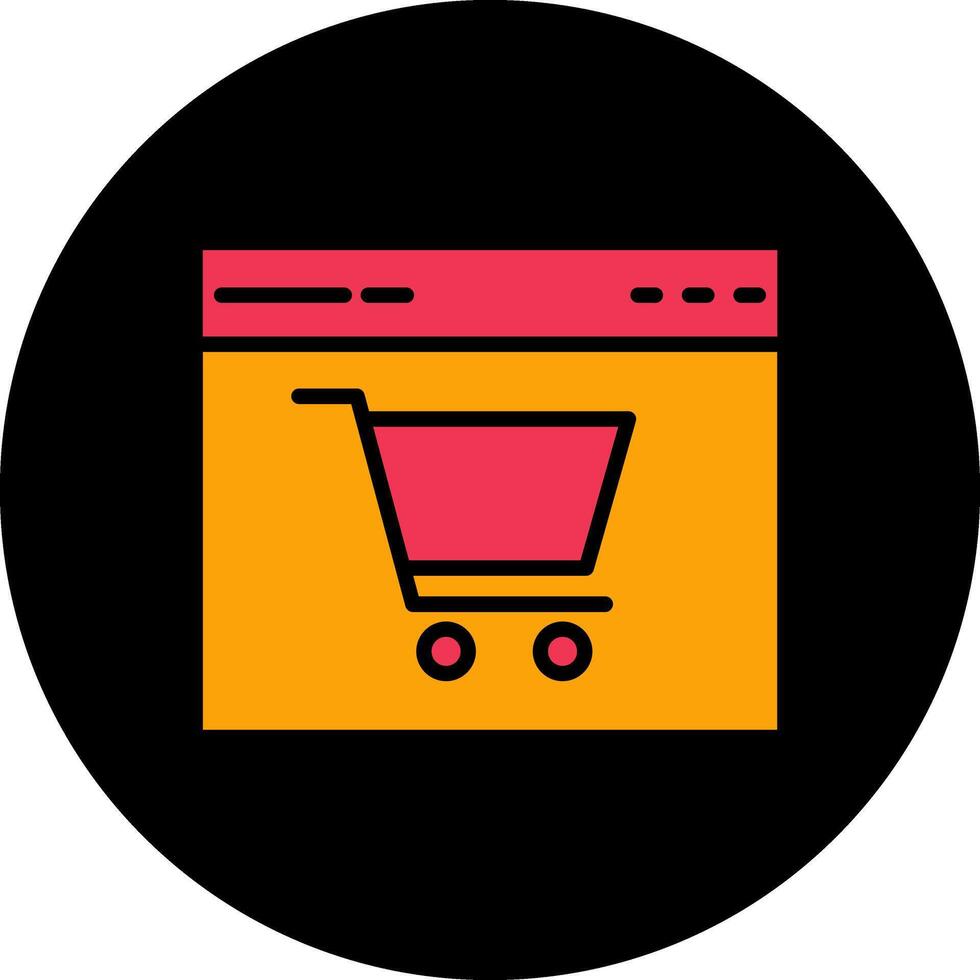 Ecommerce Website Vector Icon