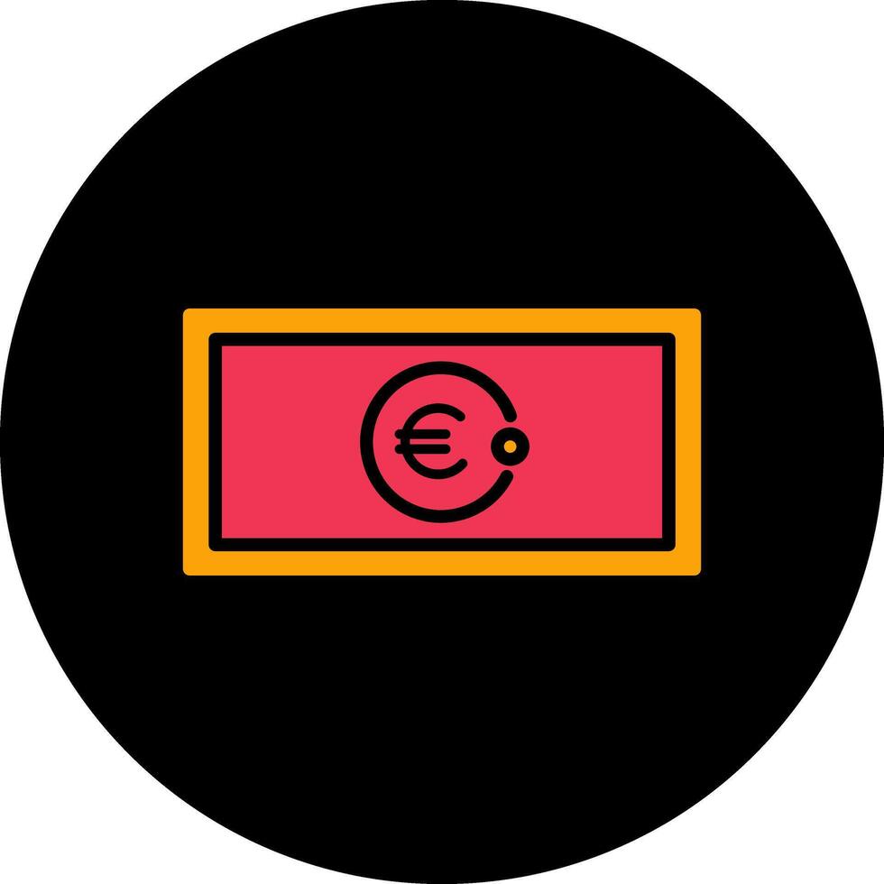 icono de vector de euro