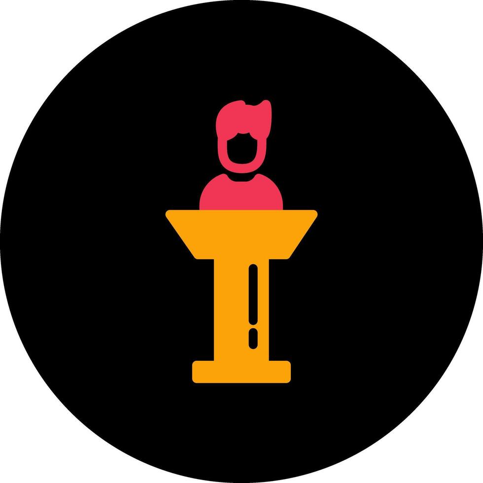 Elected Candidate Vector Icon