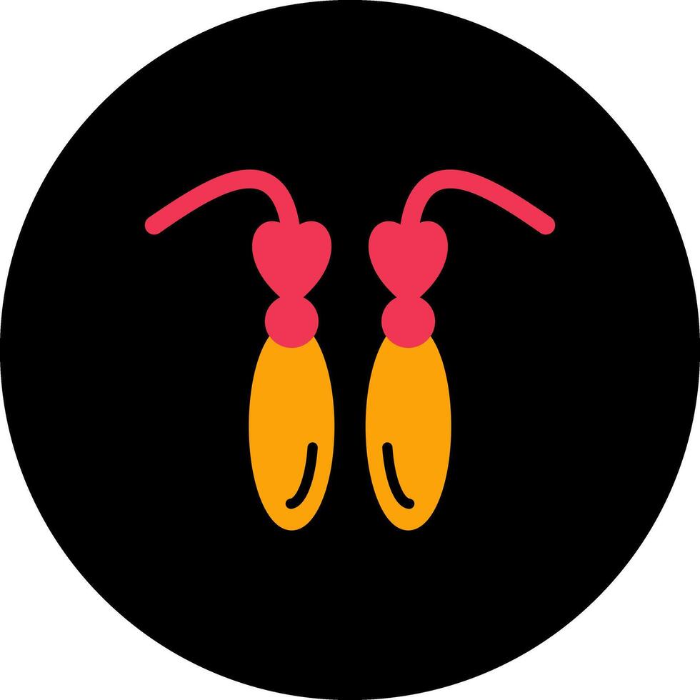 Earrings Vector Icon