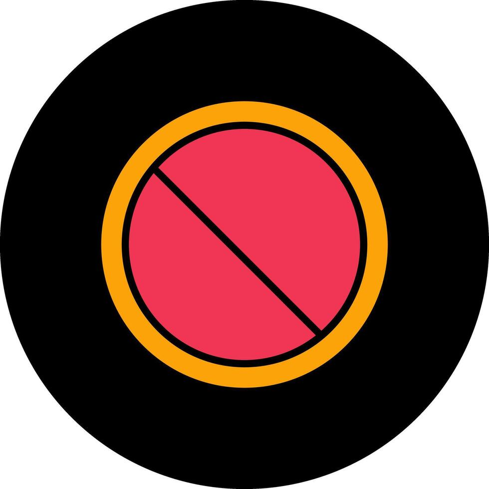 Prohibited Vector Icon