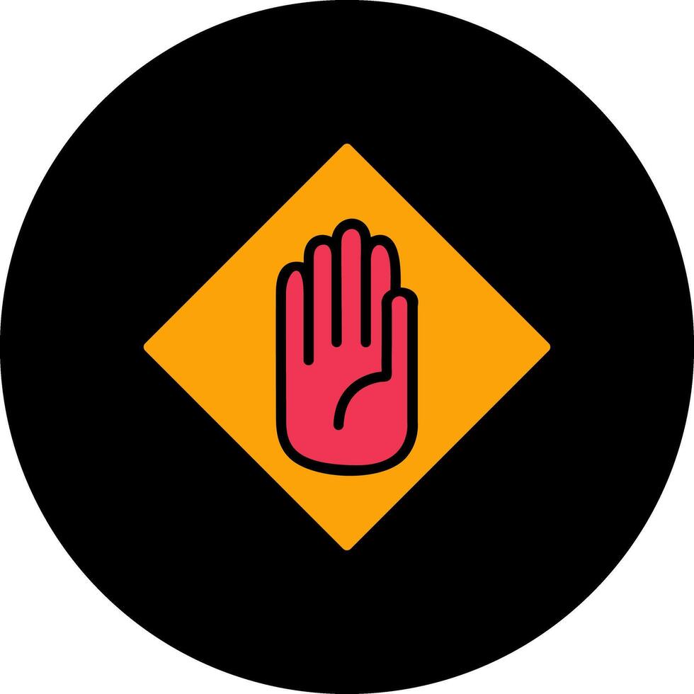 Halt Vector Icon