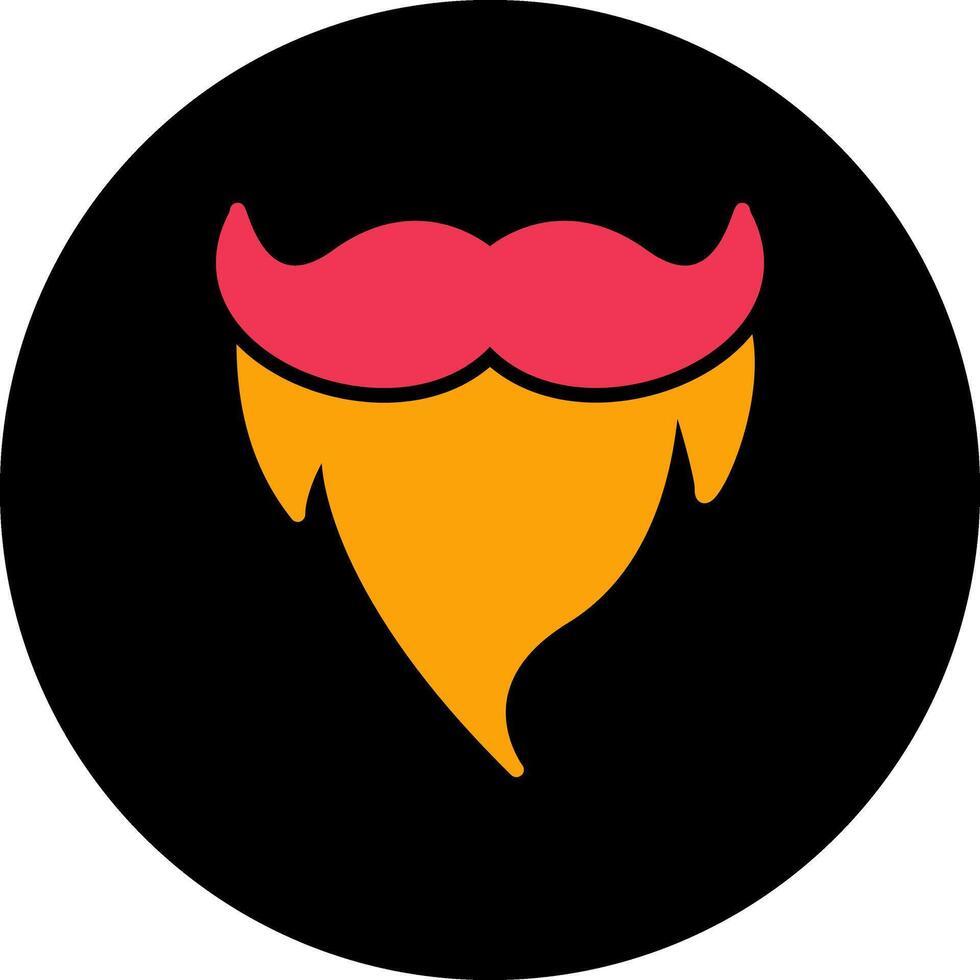 Beard and Moustache II Vector Icon