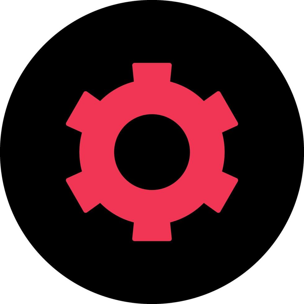 Setting Gear Vector Icon