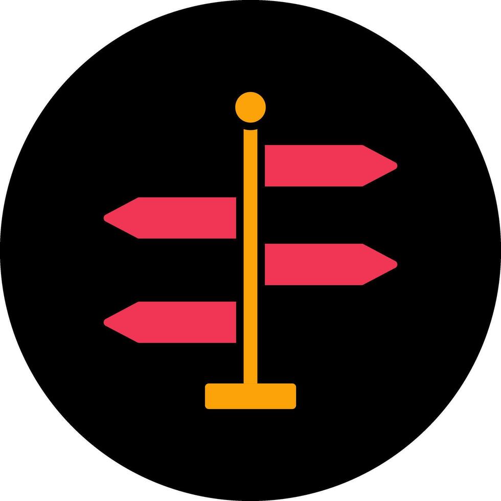 Directions Vector Icon