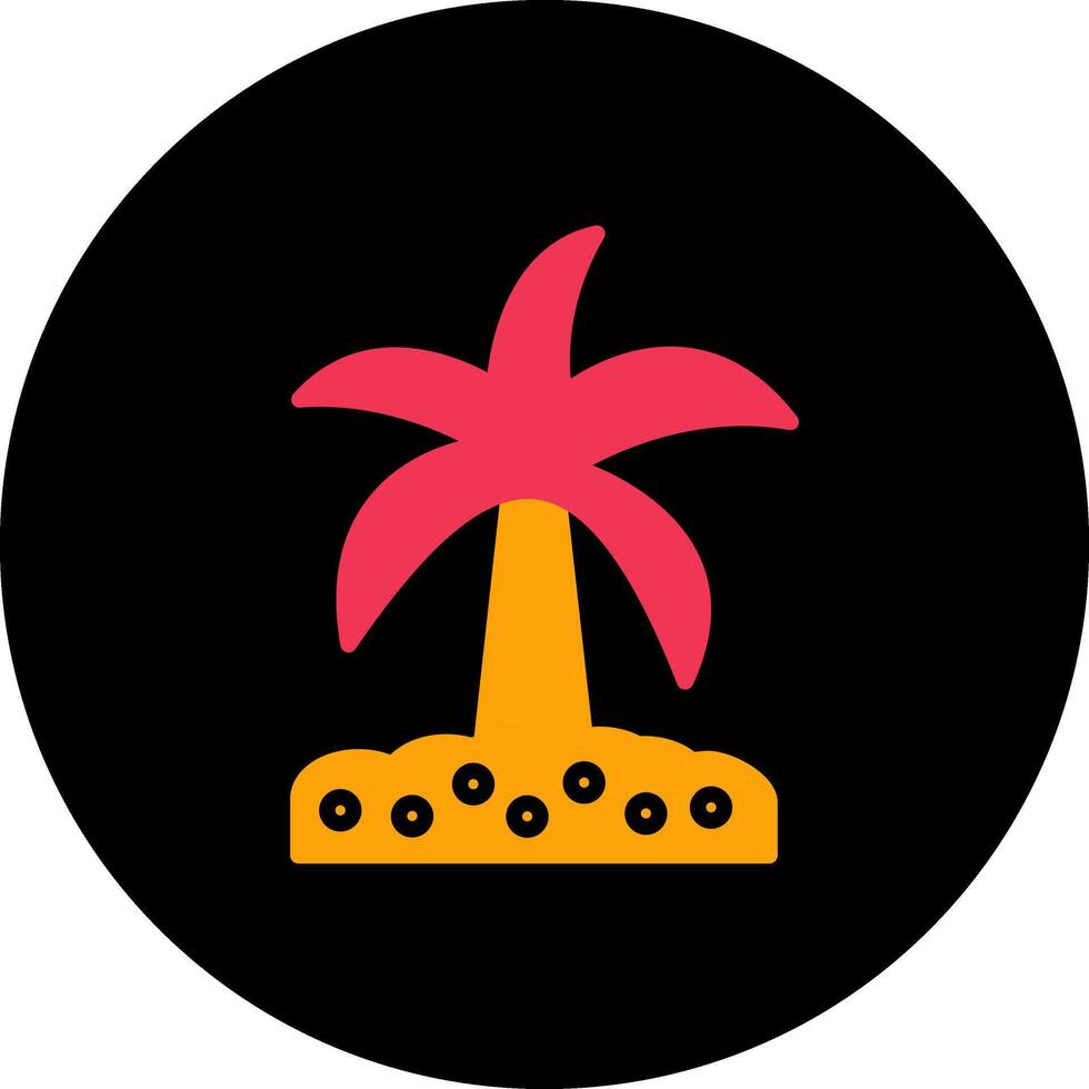 Coconut trees Vector Icon