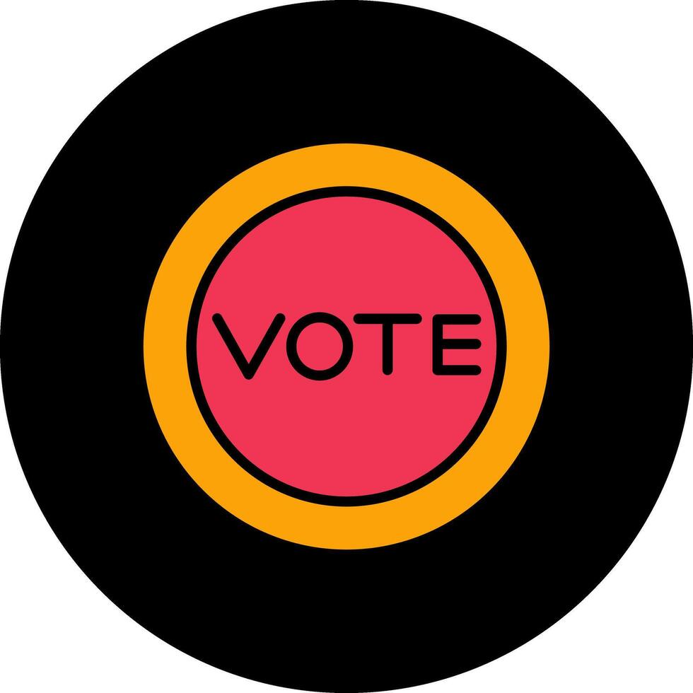 Vote Link Vector Icon
