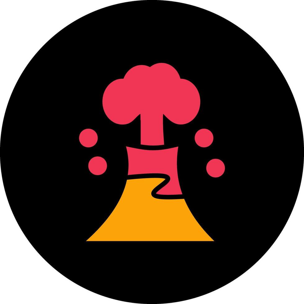 Volcano Vector Icon