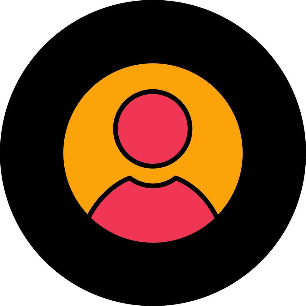 Male Profile Vector Icon