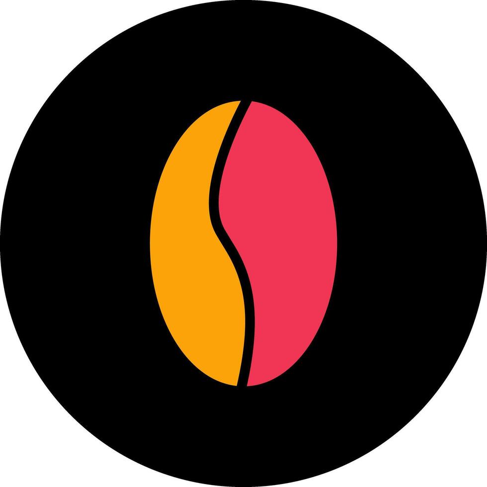 Coffee Grain Vector Icon