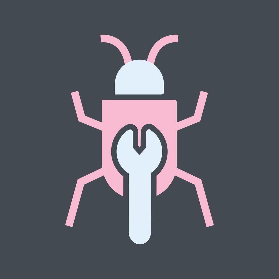 Bug Fixing Vector Icon