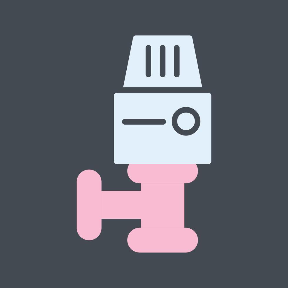 Thermostatic Head Vector Icon