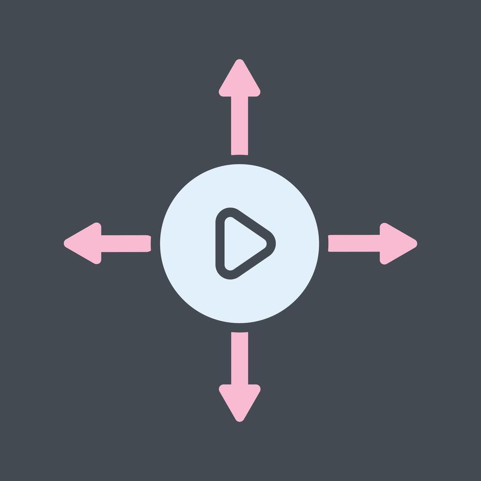 Viral Content Vector Icon