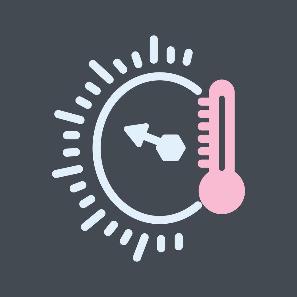 Temperature Indicator Vector Icon