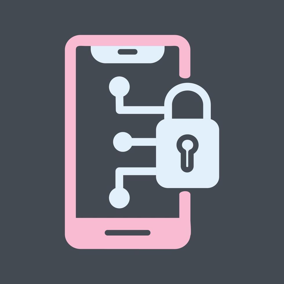 Secure Device Vector Icon