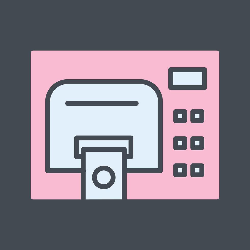 ATM Service Vector Icon