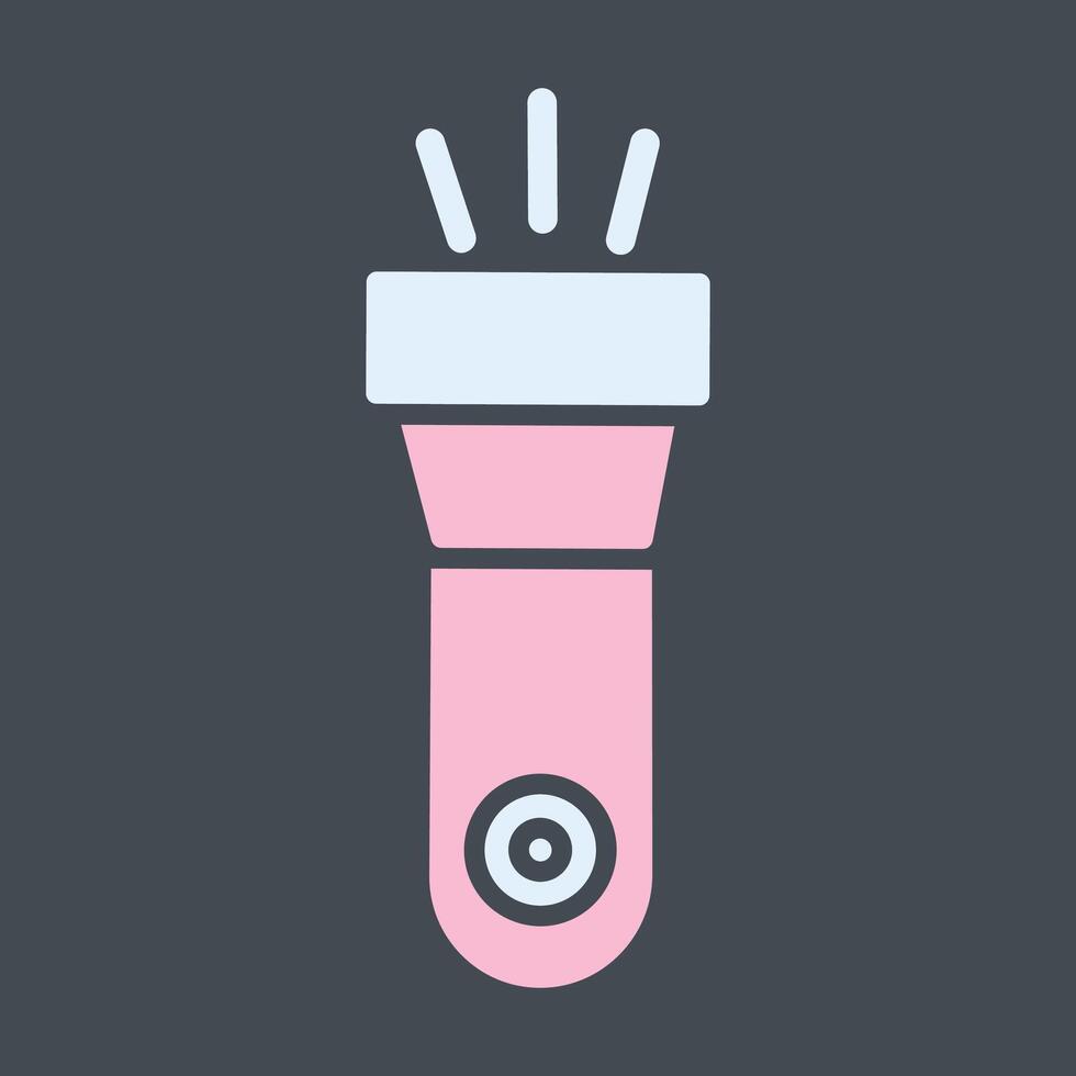 Flashlight Vector Icon