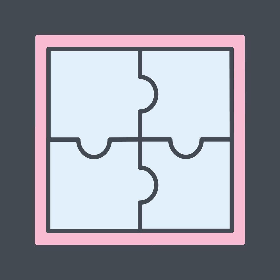 Puzzle Vector Icon