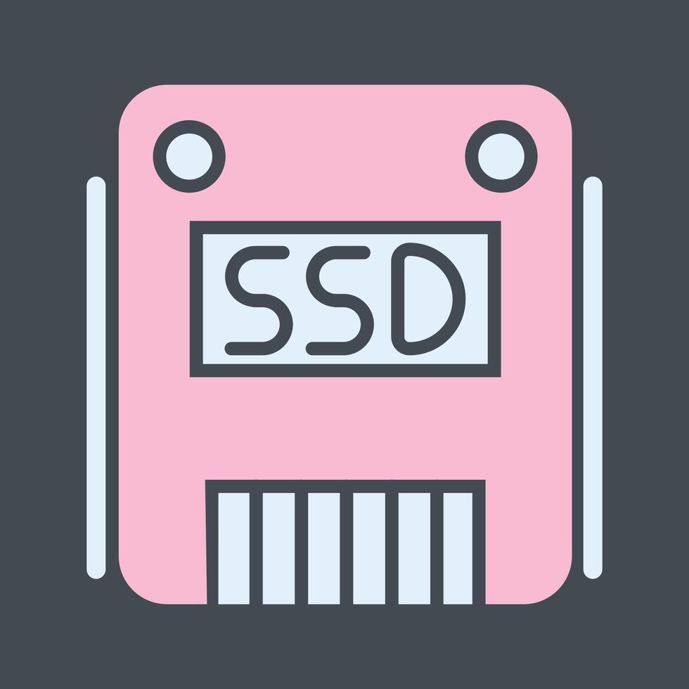 SSD Vector Icon
