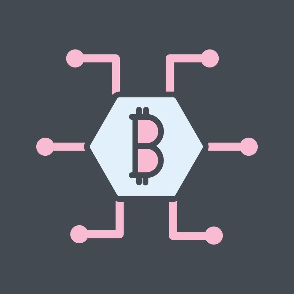 Bitcoin Vector Icon