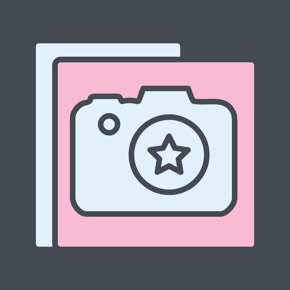 Star Photography Vector Icon