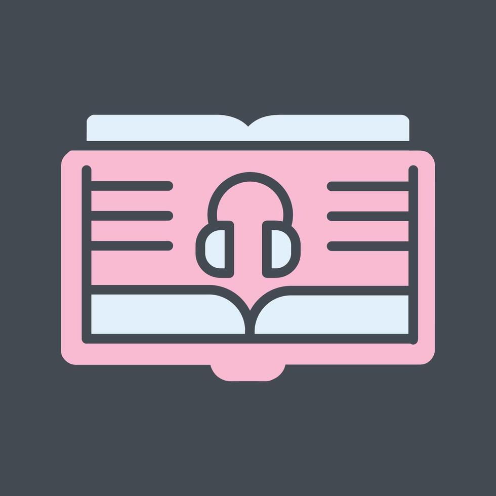 Audio Book Vector Icon