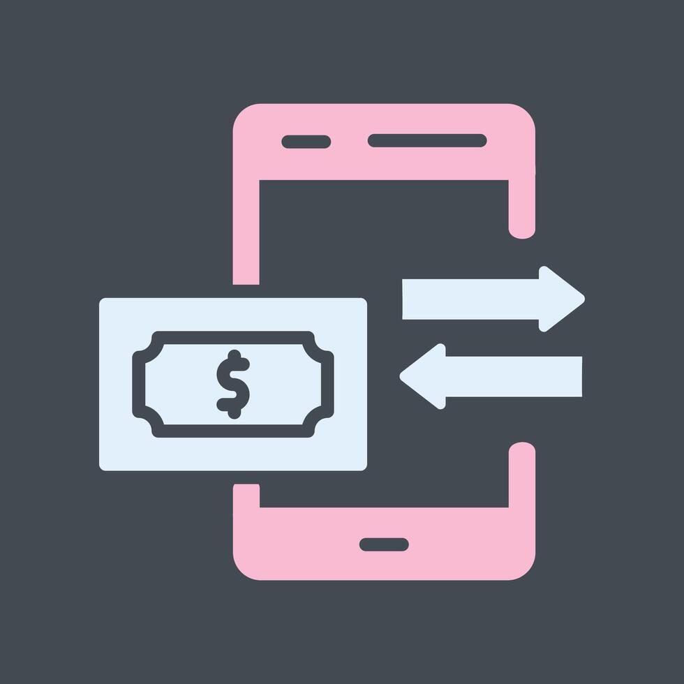 Money Transfer Vector Icon