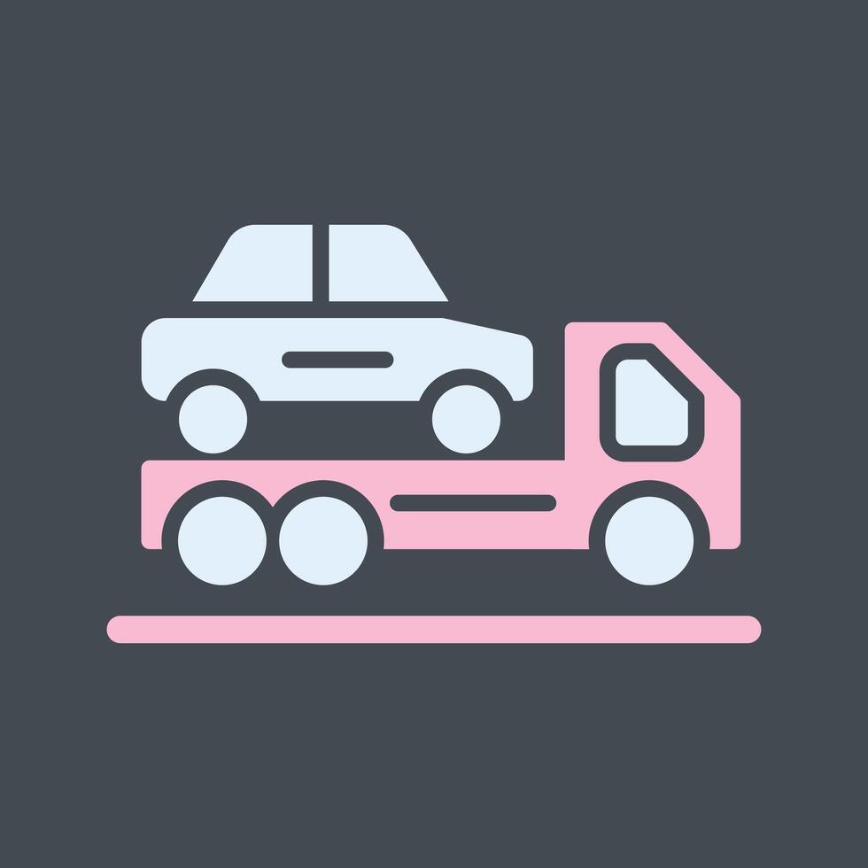 Trailer Vector Icon