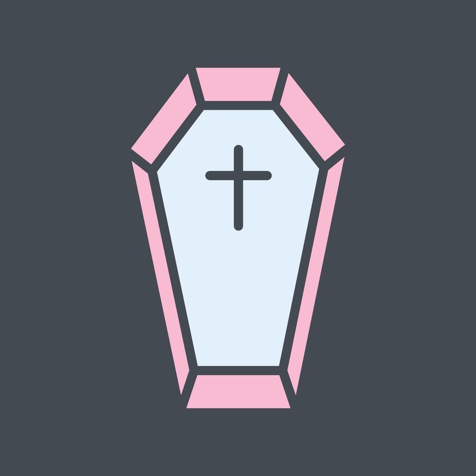 Coffin Vector Icon