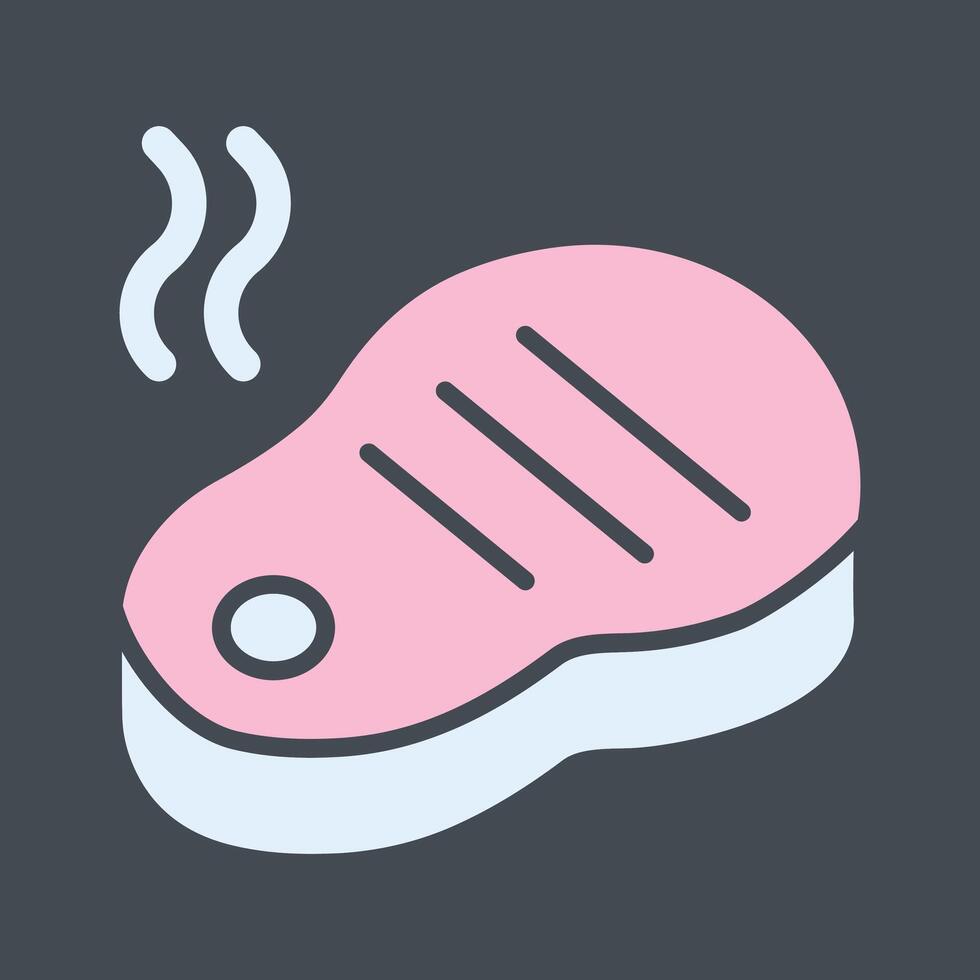 Steak Vector Icon