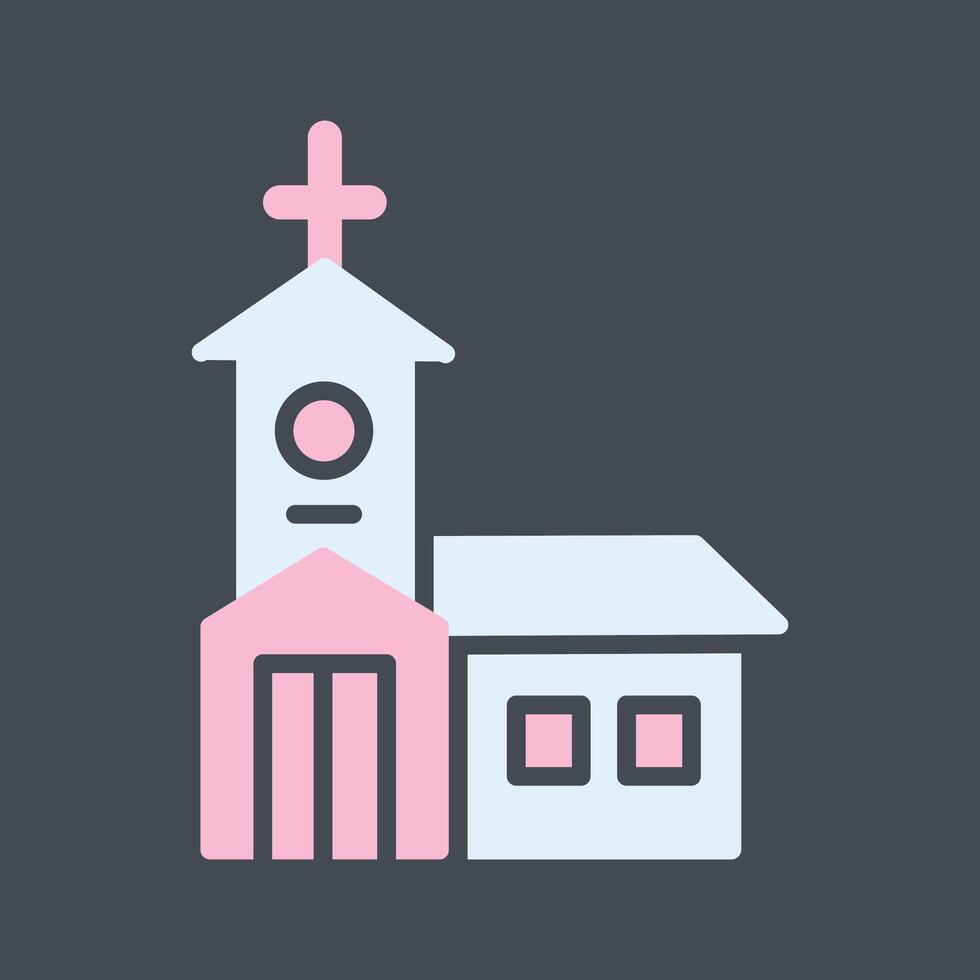 Building Church Vector Icon