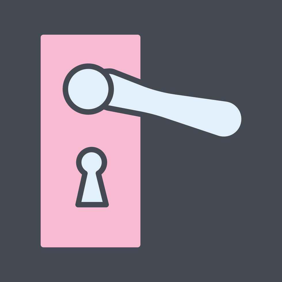 Door Handle Vector Icon