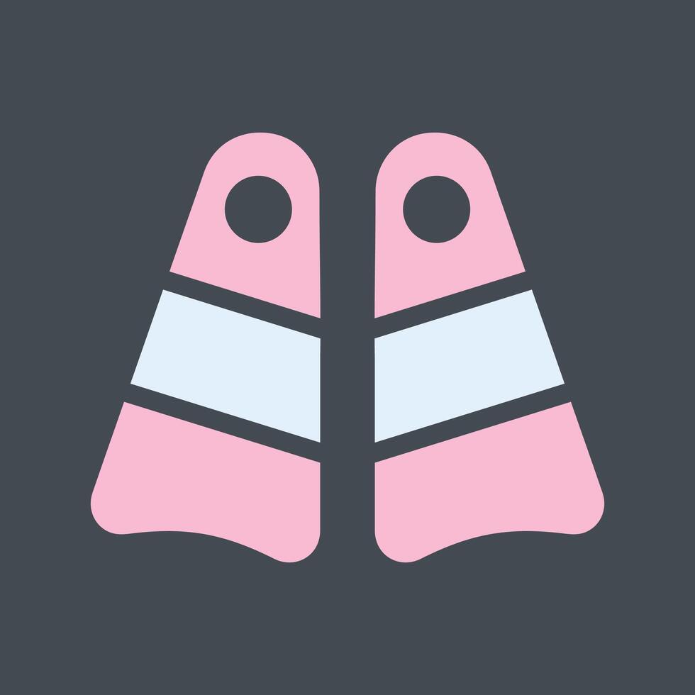 Flippers Vector Icon