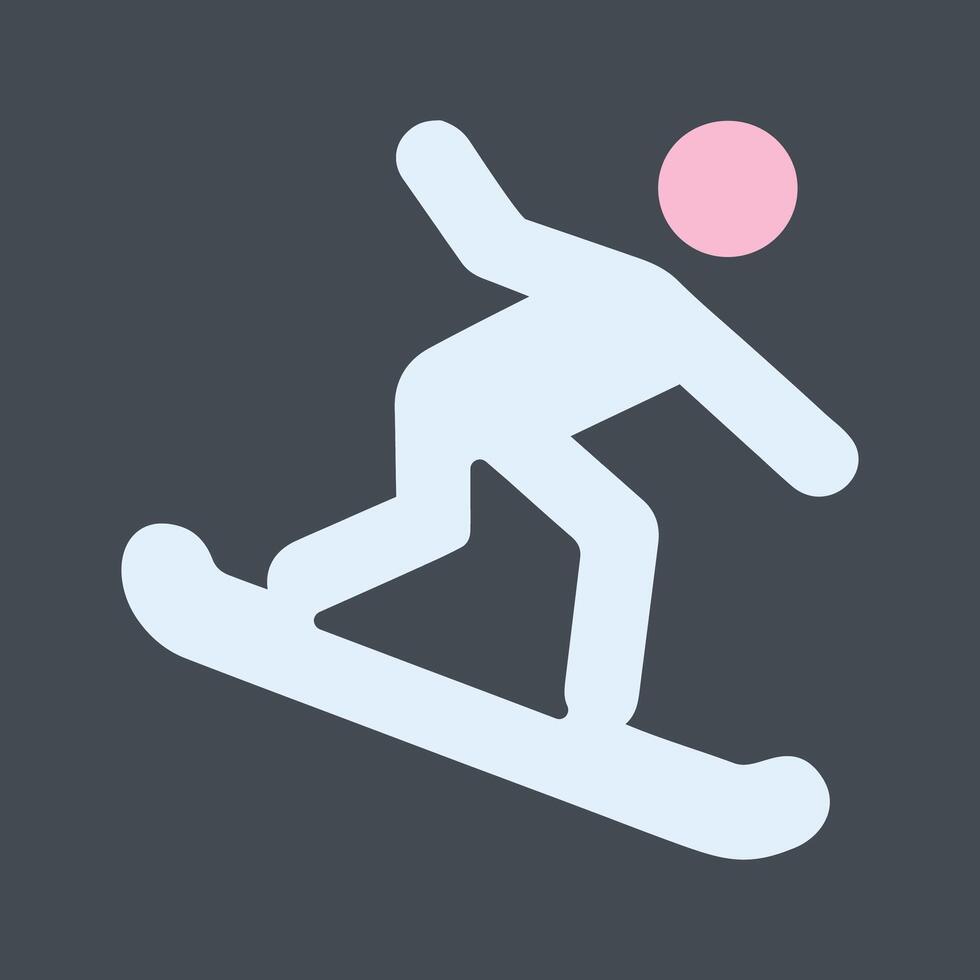 Snowboard Vector Icon