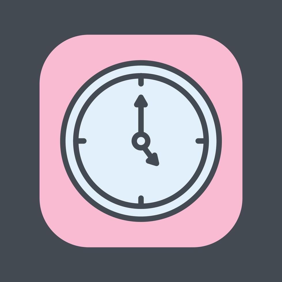Clock Vector Icon