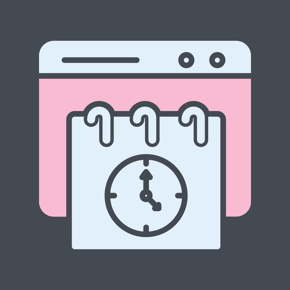 Deadline Web Vector Icon