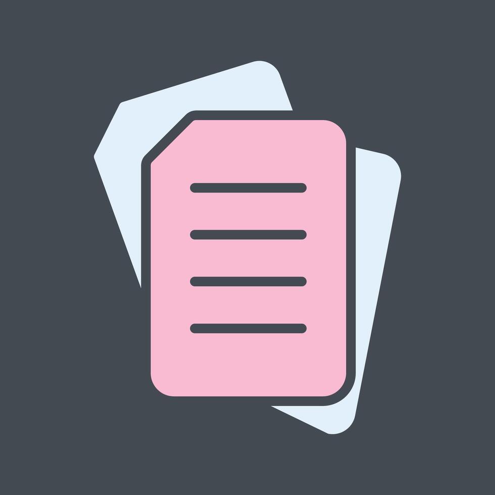 Document Vector Icon