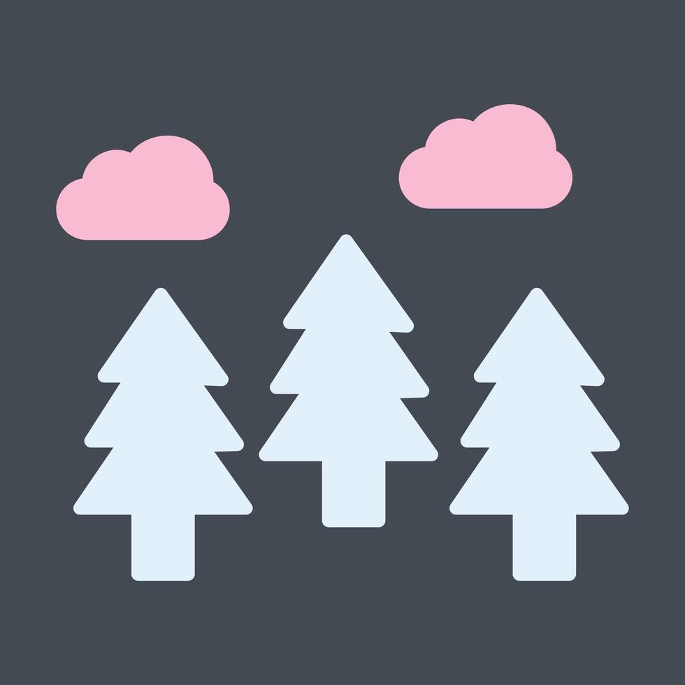 Forest Vector Icon