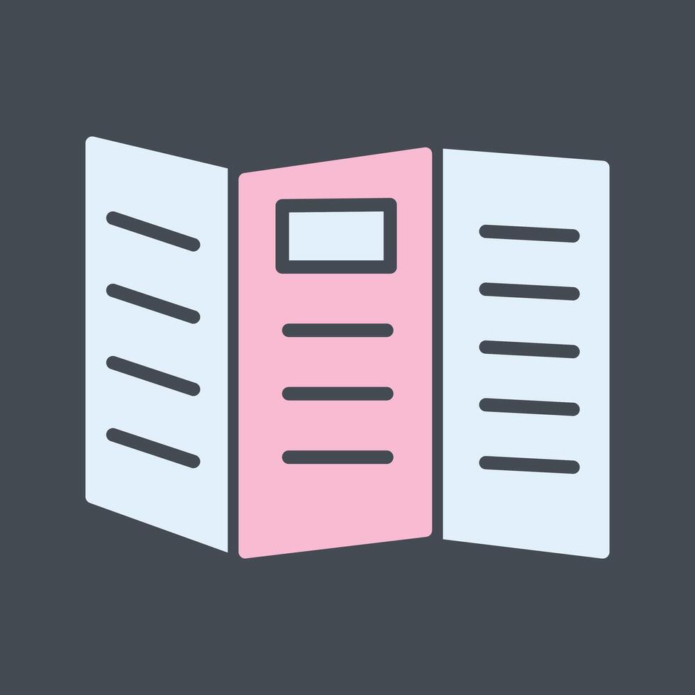 Brochure Vector Icon