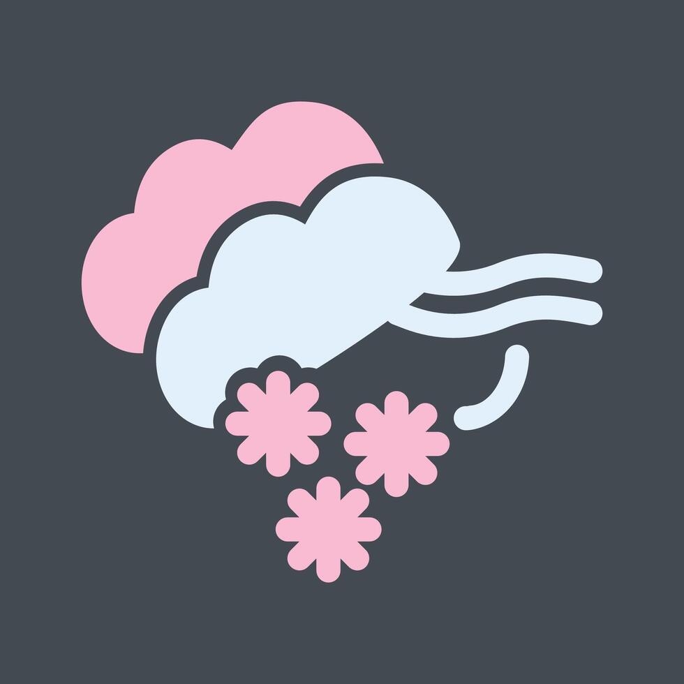 Blizzard Vector Icon