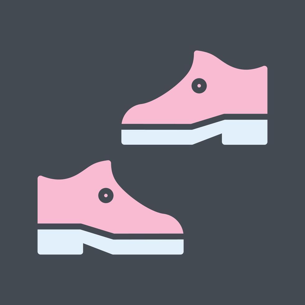 icono de vector de botas