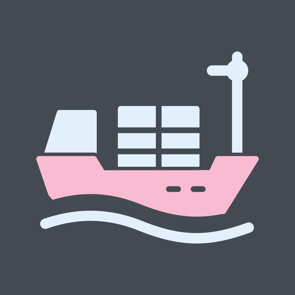 Cargo Ship I Vector Icon