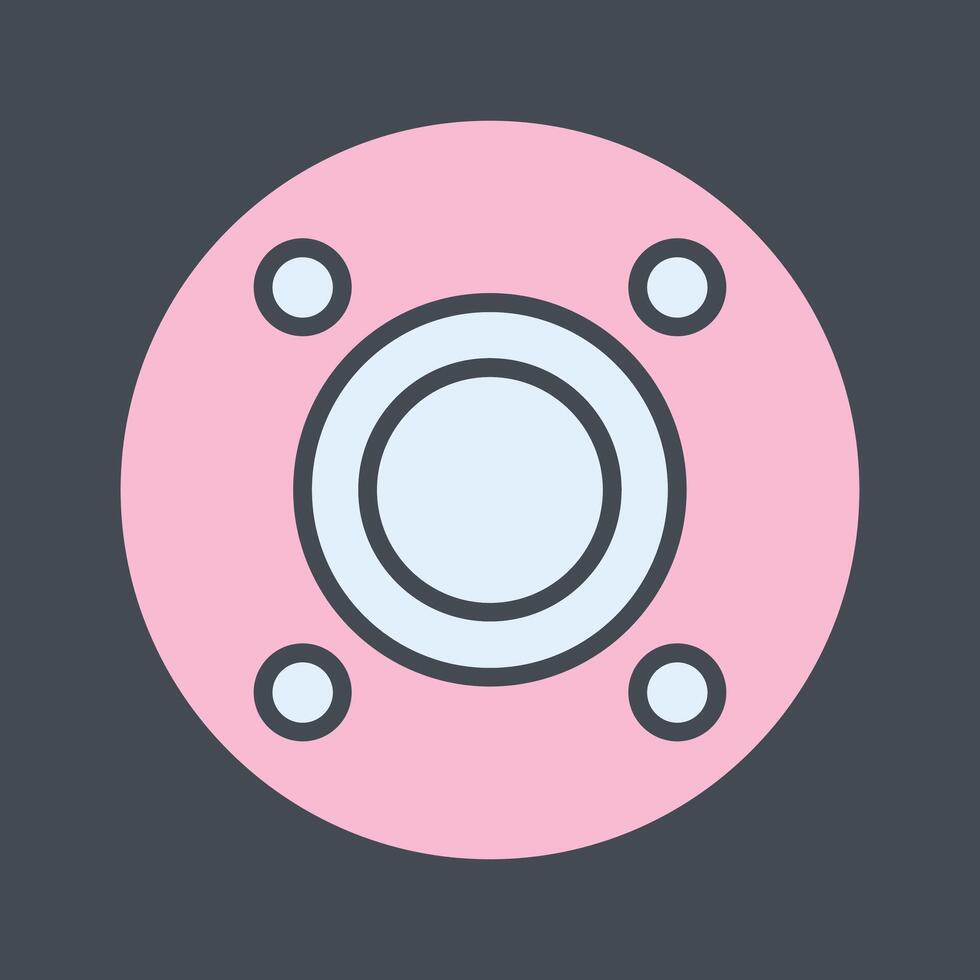 Flange Vector Icon