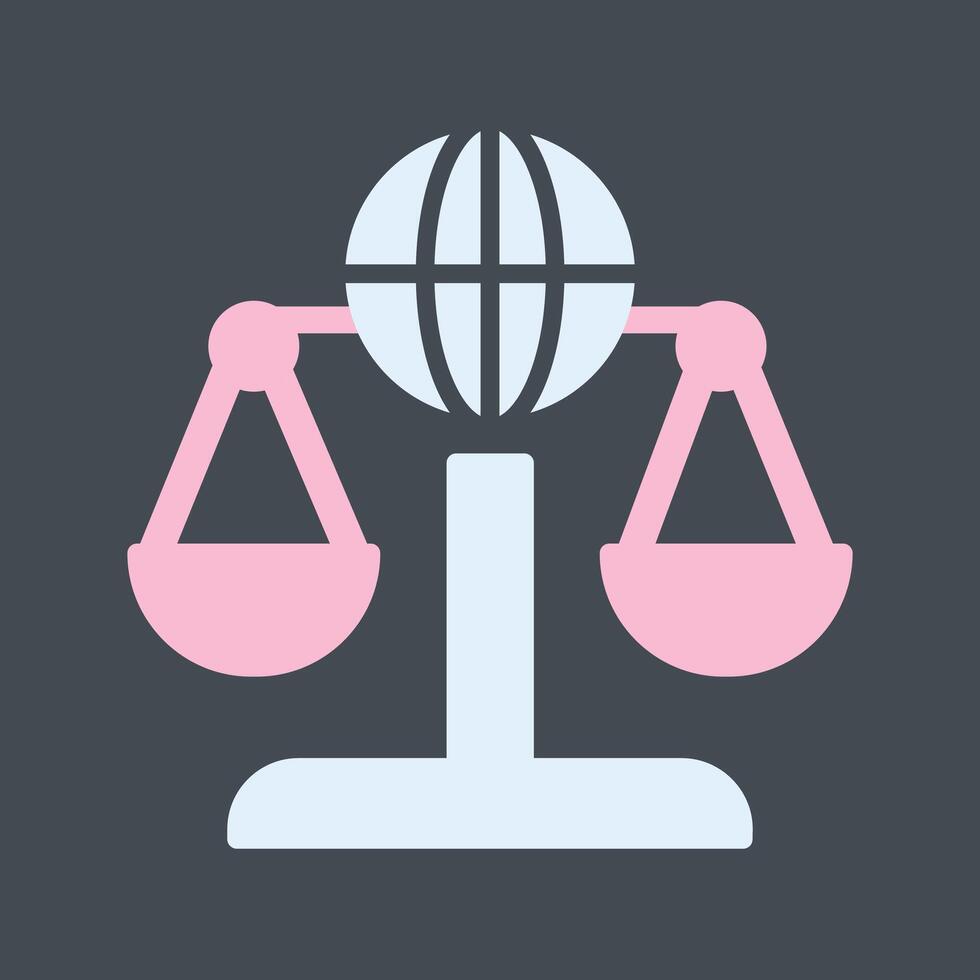 International Law Vector Icon