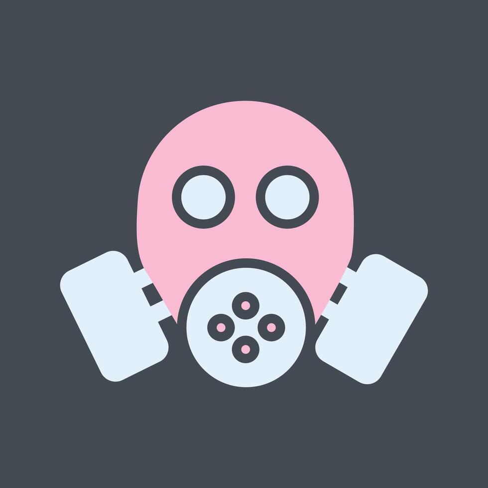Gas Mask Vector Icon