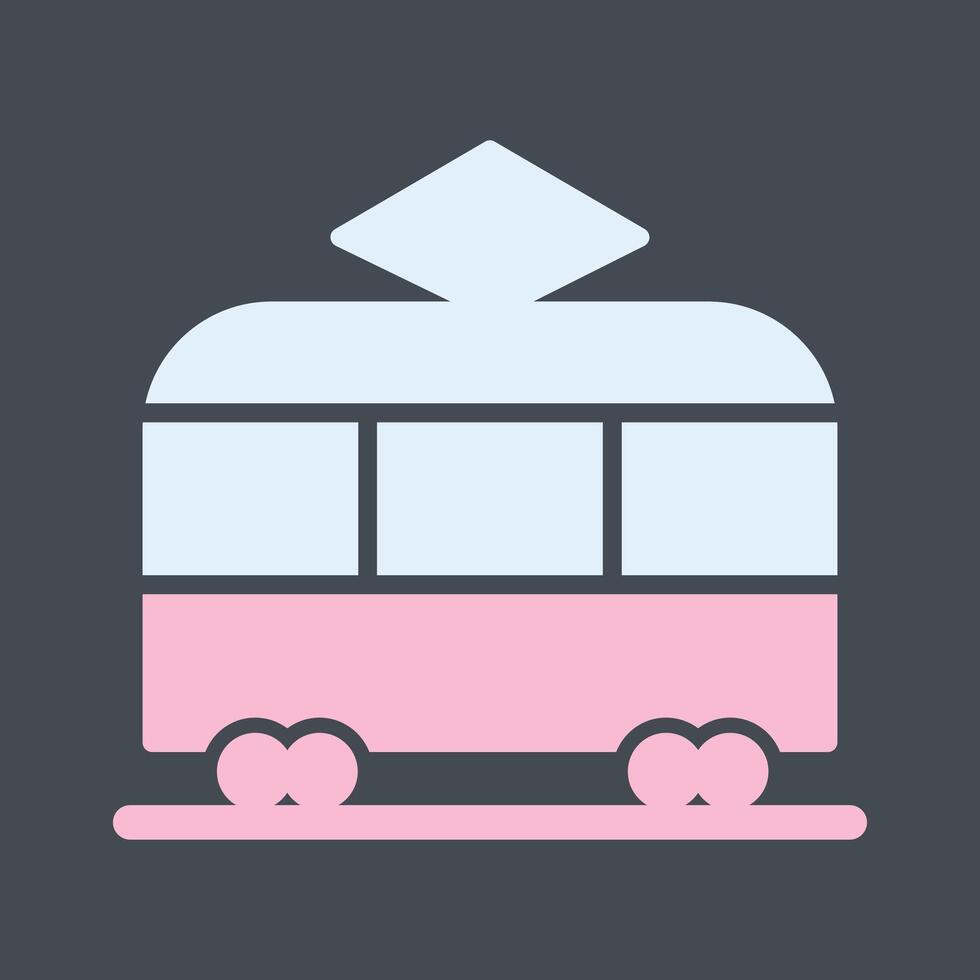 Tram Vector Icon