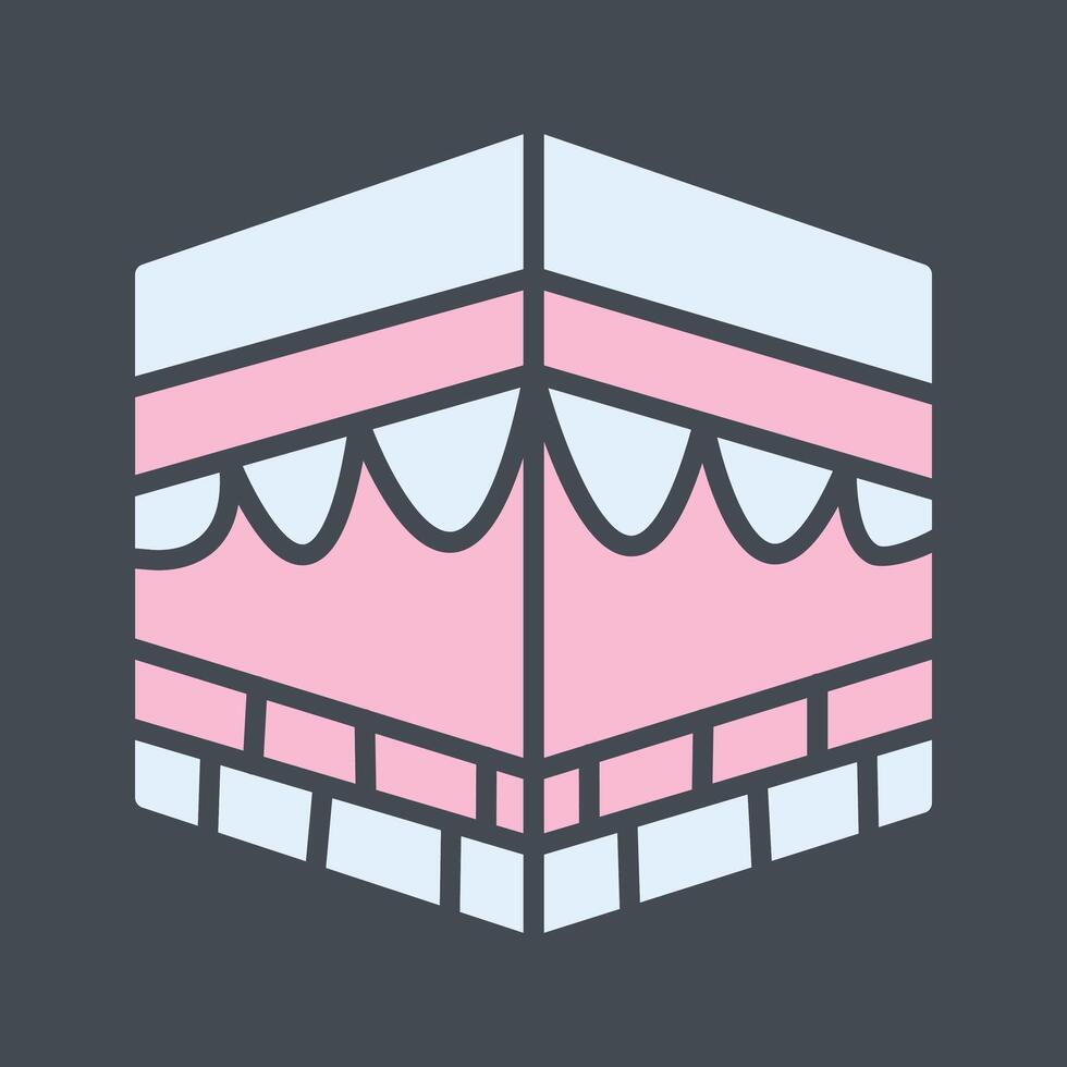 Khana Kaba Vector Icon