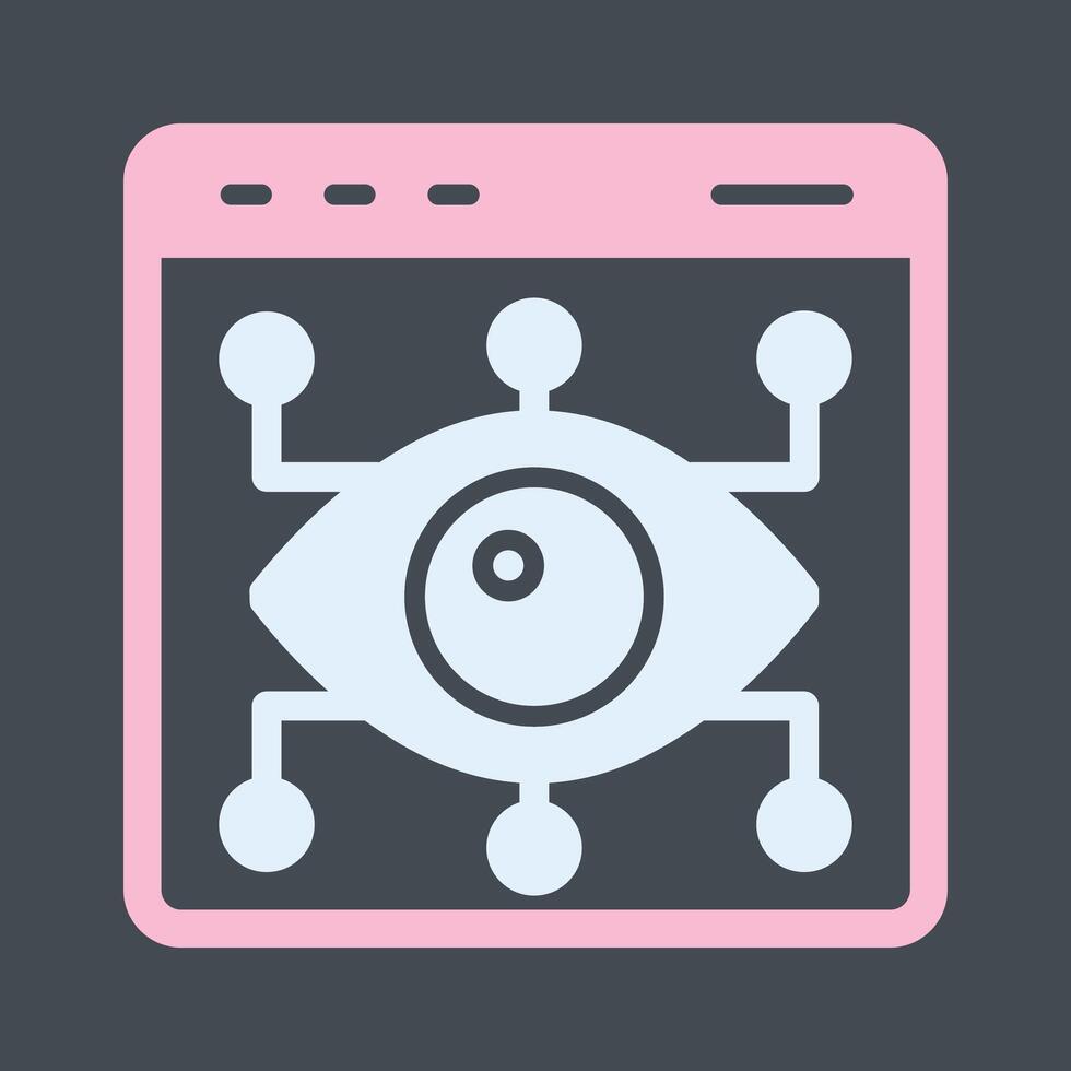 Details Looking Vector Icon