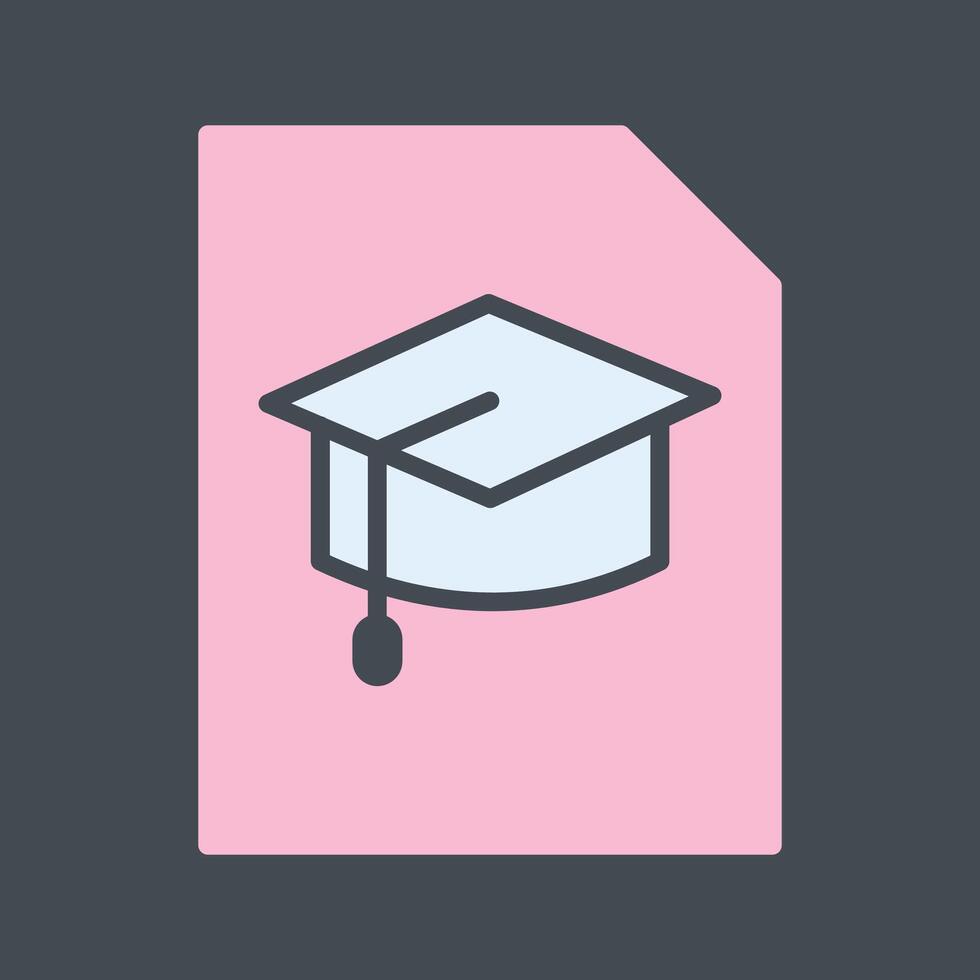 icono de vector de graduación