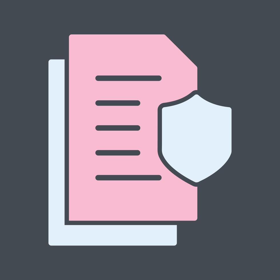 List Protection Vector Icon